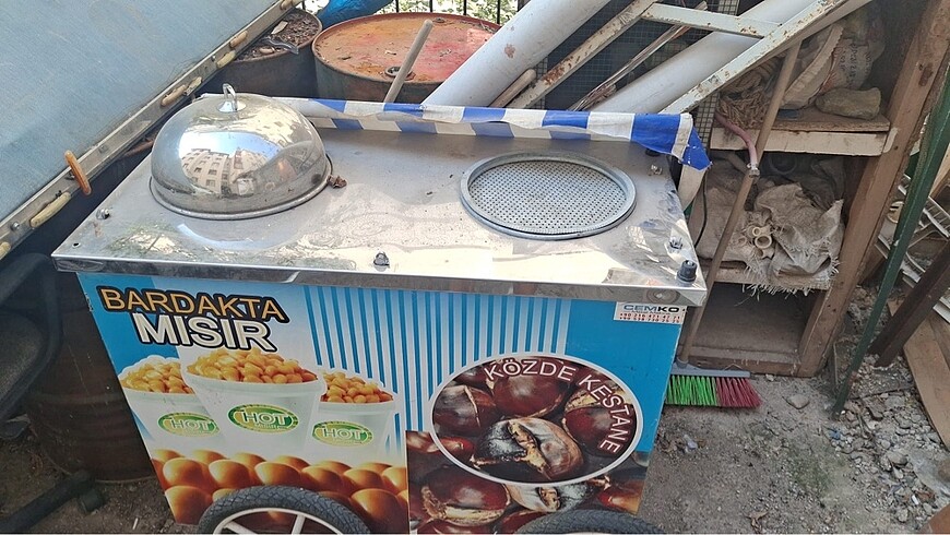 Diğer Bardak mısır arabası
