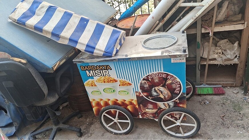  Beden Renk Bardak mısır arabası