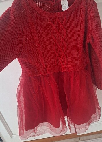 4 Yaş Beden kırmızı Renk Lcw elbise 