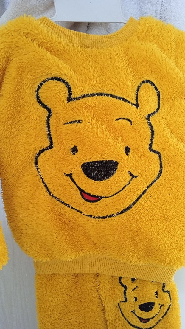 Sarı Baskılı Erkek Çocuk kışlık takim - Görsel 3