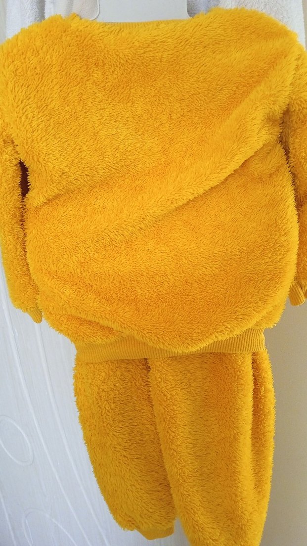 Sarı Baskılı Erkek Çocuk kışlık takim - Görsel 5