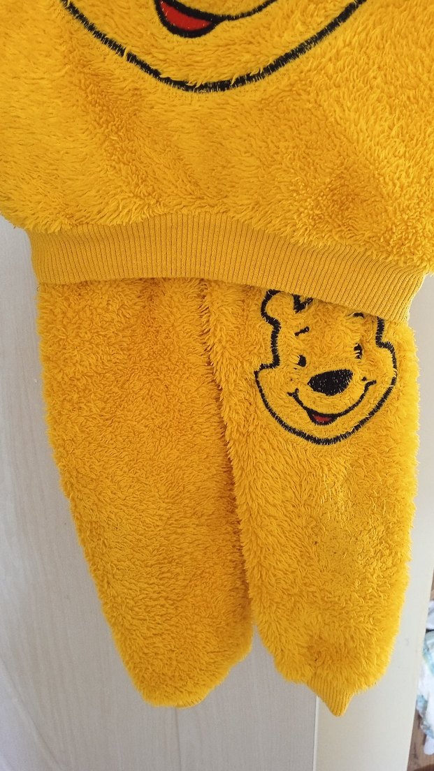 Sarı Baskılı Erkek Çocuk kışlık takim - Görsel 4