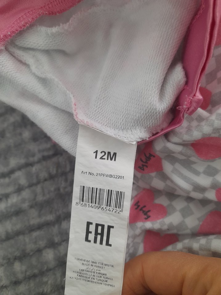 Kemerli Pembe Kalpli Kız Taytı - Görsel 4