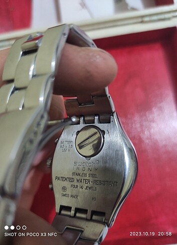 Swatch SWACHT İRONY SWİSS MADE v8 Gebze...