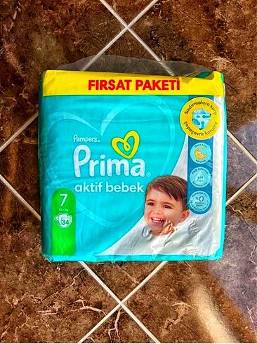 Prima Aktif Bebek 7 (34 Adet) 2022 Ürt.