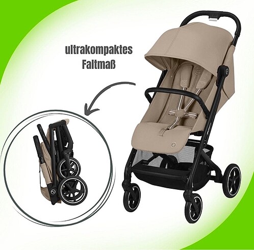 Cybex Beezy 2024 Bej Bebek Arabası