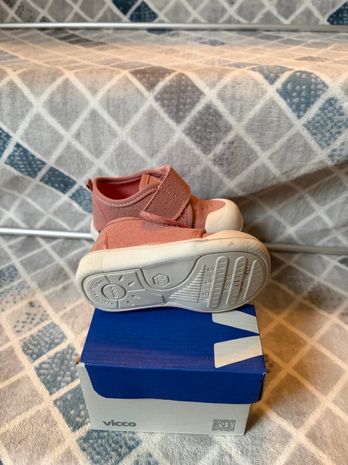 Vicco Pembe Kız Bebek İlk Adım Ayakkabısı - Görsel 2