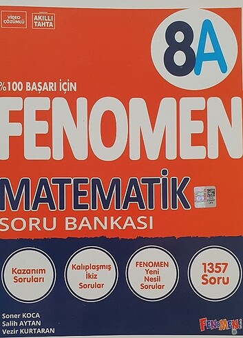 Fenomen 8A Matematik soru bankası 