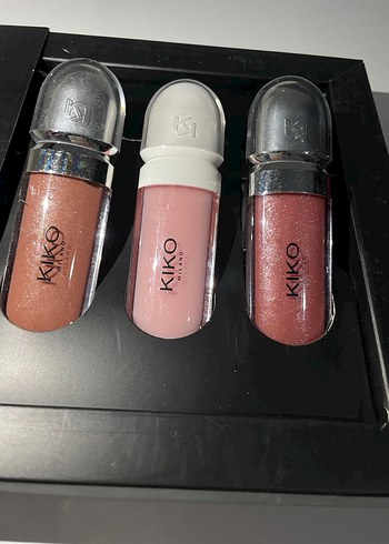 KIKO Milano Parlak Ruj Seti - Koyu Bej Tonları - Görsel 3