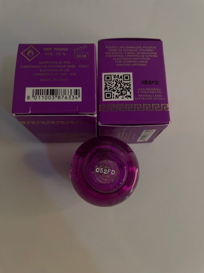 Versace Ylan Purple Kadın Parfümü 5 ml - Görsel 2