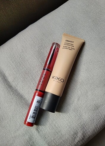 Kiko fondöten nyx ruj gloss