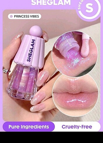 Sheglam simli lip oil 