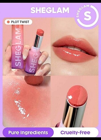Sheglam high Shine lipstick 