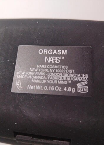 Beden Renk Nars orgasm allık