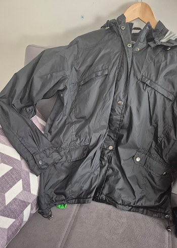 xl Beden Siyah Düğmeli Street Style Kadın Ceket
