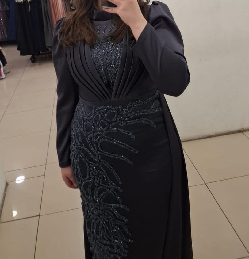 Abiye Uzun Kollu - Görsel 2