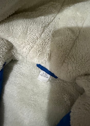 Erkek Çocuk Mavi Kapüşonlu Sıcak Mont - Görsel 2