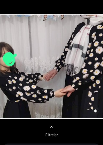 Anne kız kombin elbiseler tertemiz - Görsel 2