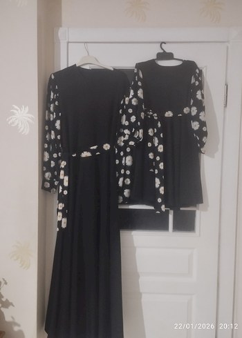 Anne kız kombin elbiseler tertemiz - Görsel 10