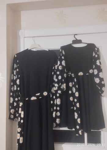 Anne kız kombin elbiseler tertemiz - Görsel 8