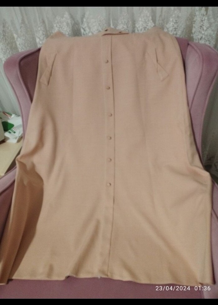 40 42 bedene uyumlu sıfır etek  - Görsel 3