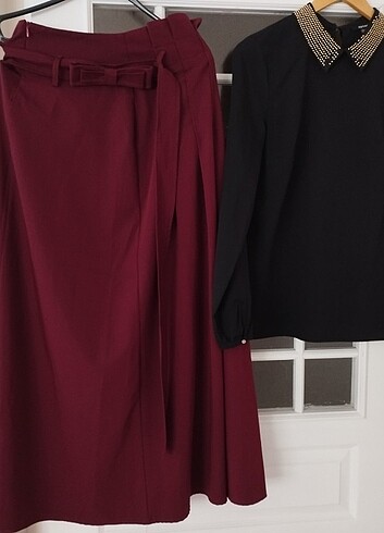 Gömlek kotondan alındı 38 beden etek 42 beden  - Görsel 14