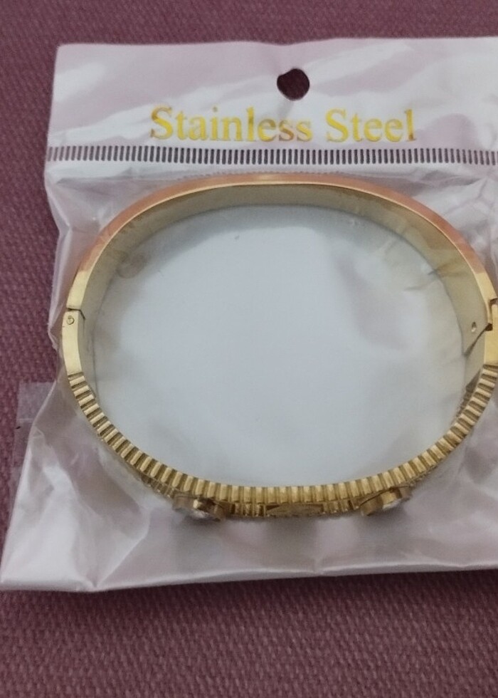 Sıfır çelik bileklik kararma yapmaz  - Görsel 3