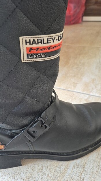 44 Beden siyah Renk Motor botu harley davidson
