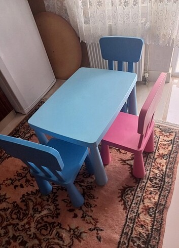 Ikea Çocuk masa sandalye 