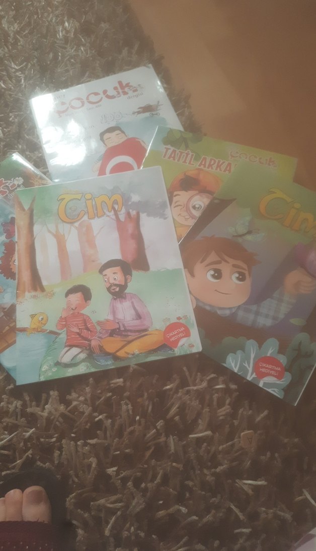 Çocuklar için renkli hikaye kitapları - Görsel 2