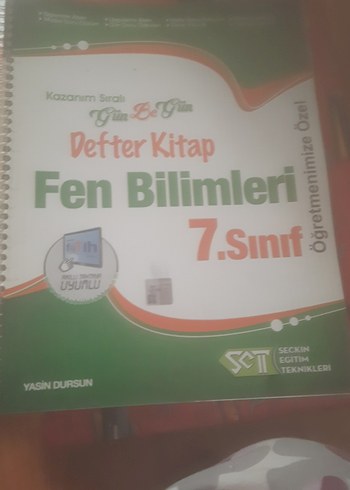 Fen Bilimleri 7. Sınıf Defter Kitap