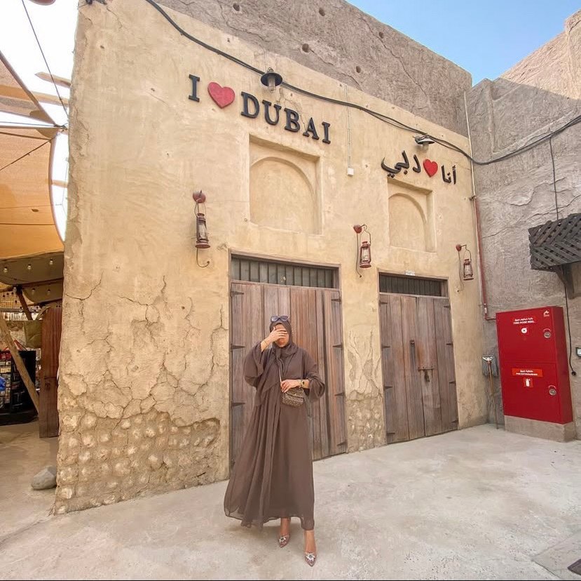 Abaya koyu vizon - Görsel 3