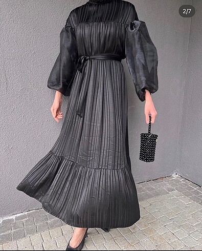 Siyah elbise - Görsel 2