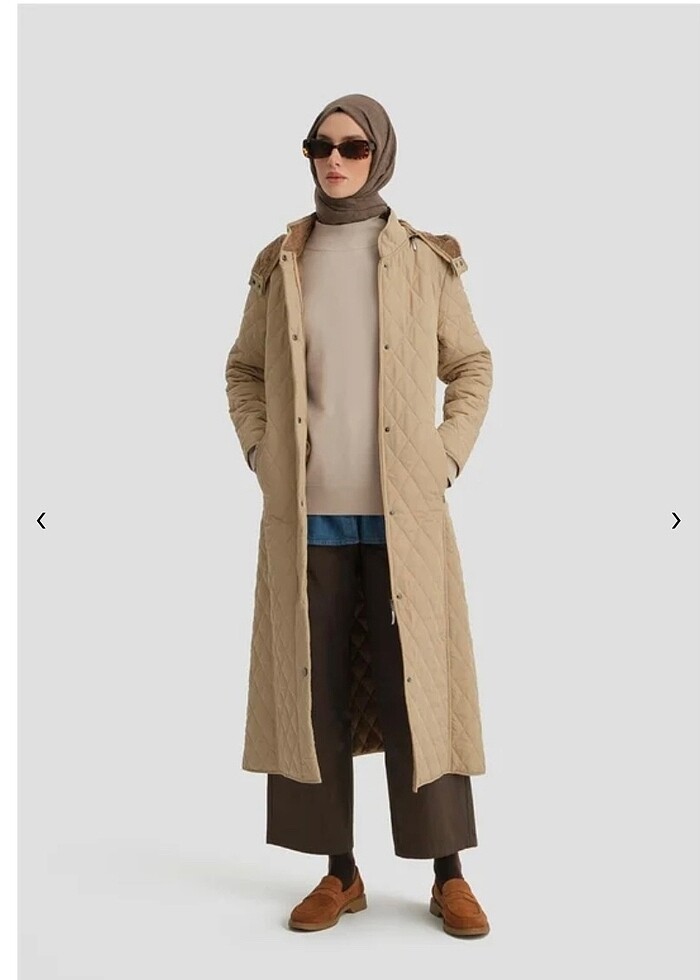 Armine kapitone mont - Görsel 3