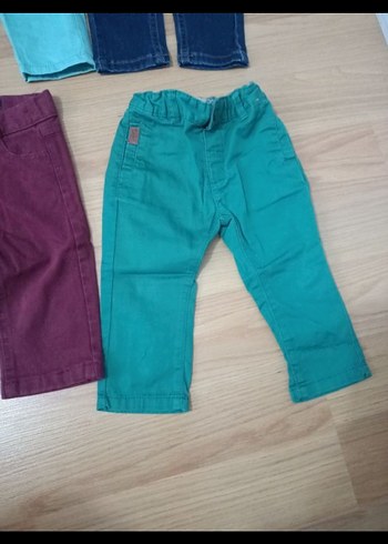 Renkli Erkek Çocuk Bol Kesim Denim Pantolon - Görsel 5