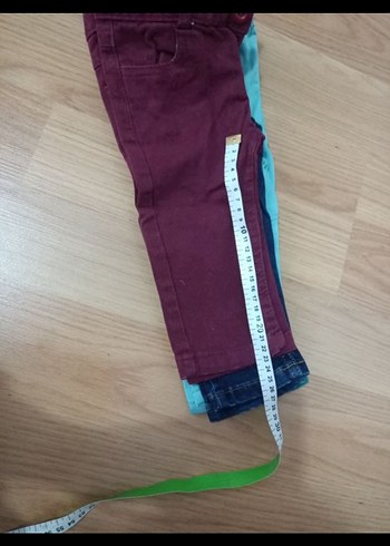 Renkli Erkek Çocuk Bol Kesim Denim Pantolon - Görsel 6