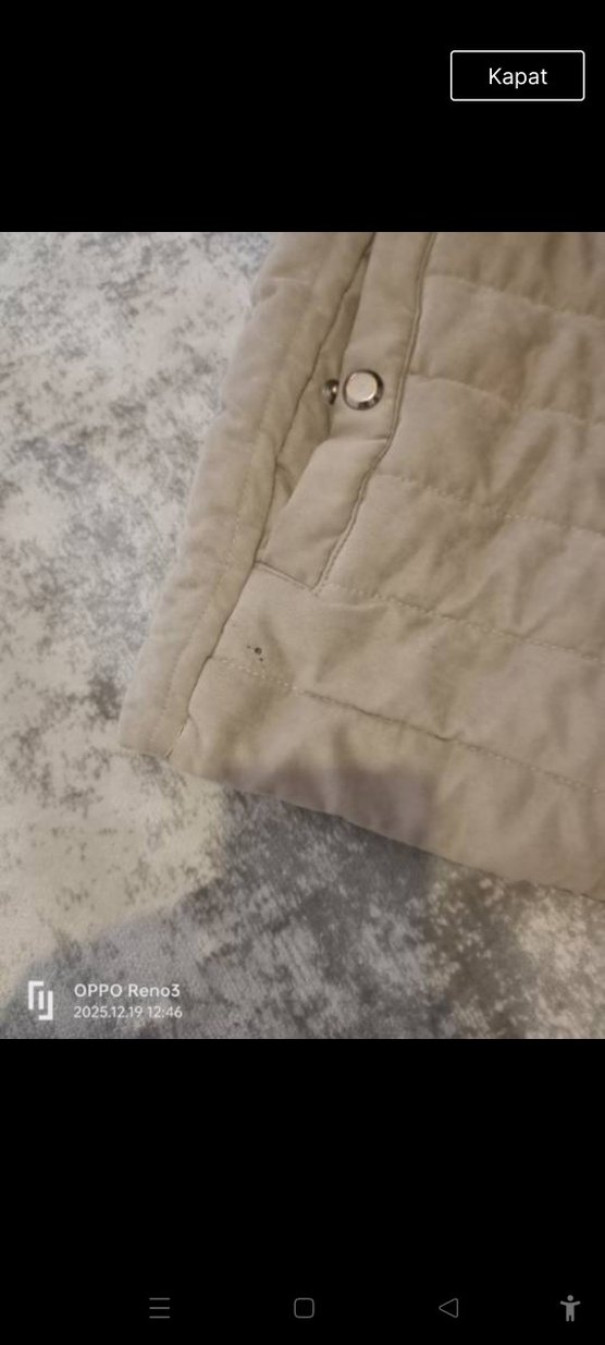 Gri Fermuarlı Kolsuz erkek şişme Yelek - Görsel 5