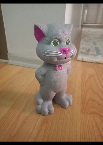 Konuşan Gri Kedi Oyuncak AI TOUCH - Görsel 3