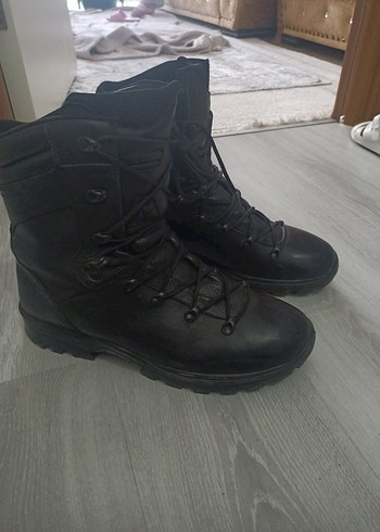 YDS Odin Siyah Deri Biker Bot 47 numara - Görsel 3