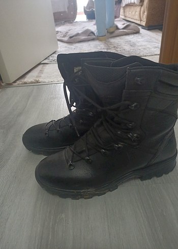 YDS Odin Siyah Deri Biker Bot 47 numara - Görsel 5