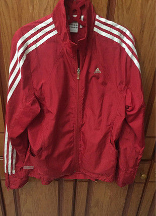 Adidas Kırmızı yagmurluk