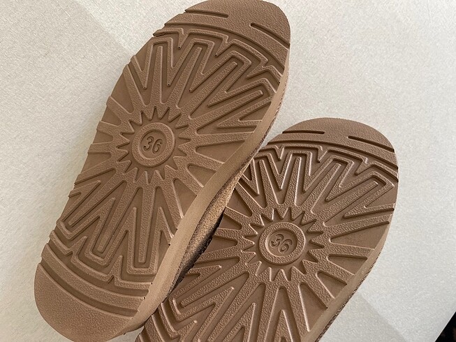 36 Beden camel Renk Kullanılmadı ugg
