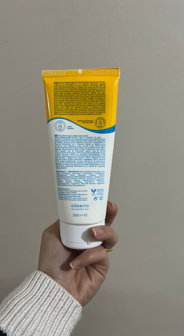 The Sun Project Güneş Kremi SPF 50+ 200 ml - Görsel 2