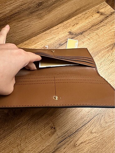 Beden kahverengi Renk Michael kors cüzdan