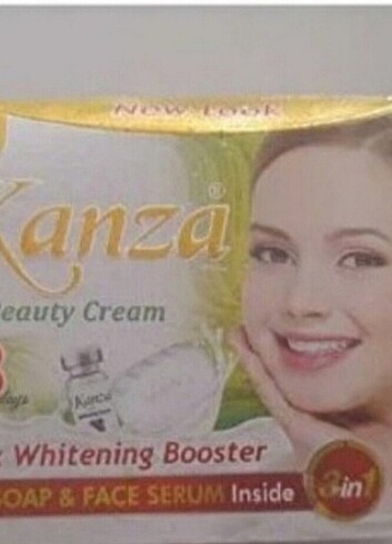 Beyazlatıcı Krem ve serum ve termos