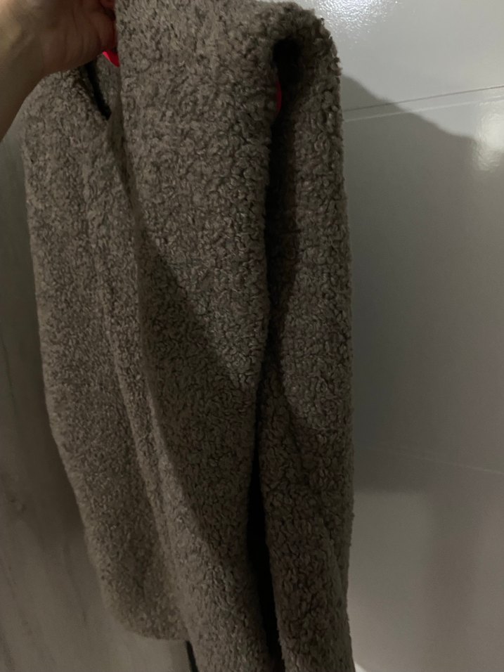 Kahve Kadın Örgü Yelek - Görsel 3