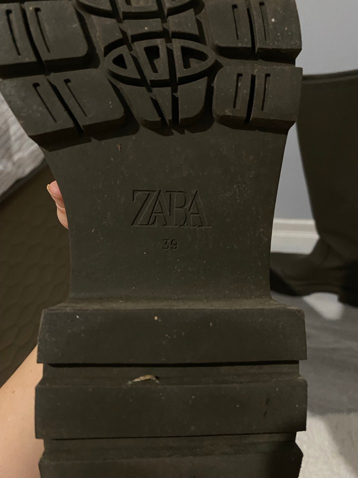 Haki Rugan Dizüstü Kadın Çizme - Görsel 4