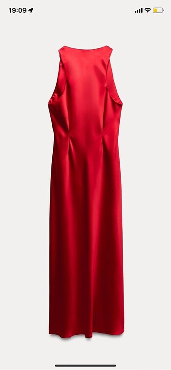 Zara SATEN ELBİSE