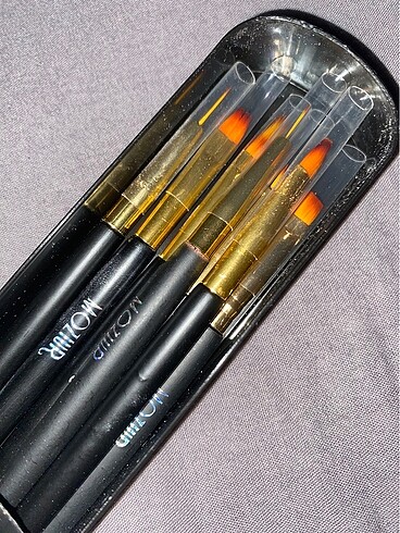 Kalıcı oje ve protez tırnak fırça seti - Görsel 2