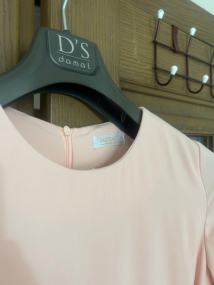 Bej Pembe Abiye - Görsel 4